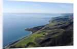 Aerial view of the Pacific Coast Highway in Capitan, California by Anonymous