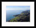 Aerial view of the Pacific Coast Highway in Capitan, California by Anonymous