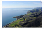 Aerial view of the Pacific Coast Highway in Capitan, California by Anonymous