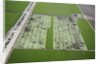Aerial view of a working farm in Oxnard, California by Anonymous