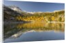 Alpine lake near Lavarella and Fanes huts,Sennes, Fanes, Braies Natural Park, Alto Adige, Italy by Anonymous