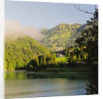 Sauris lake ad Sauris di Sotto in spring, Friuli, Carnia, Italy by Anonymous