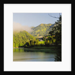 Sauris lake ad Sauris di Sotto in spring, Friuli, Carnia, Italy by Anonymous