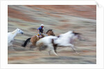 Cowboy at Full Gallop in motion by Anonymous