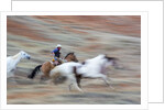 Cowboy at Full Gallop in motion by Anonymous