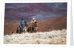 Cowboys at Full Gallop by Anonymous