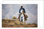 Cowboy at Full Gallop by Anonymous