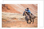 Cowboy at Full Gallop by Anonymous