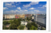 Pest, Belvaros, St. Stephen's Basilica, Erzsebet Square and the town from the panoramic wheel by Anonymous