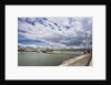 The river Danube, the Elisabeth Bridge, the town of Pest by Anonymous