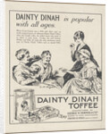 Dainty Dinah Toffee, c.1920. Artist: Wilfred Fryer by Anonymous
