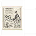 Dainty Dinah Toffee, c.1920. Artist: Wilfred Fryer by Anonymous