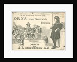 Sidney Ord Jam Sandwich Biscuit, 1890s. by Anonymous