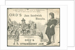 Sidney Ord Jam Sandwich Biscuit, 1890s. by Anonymous
