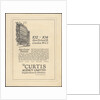 Curtis Advertising Agency, 1920s. Artist: Wilfred Fryer by Anonymous