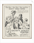 Dainty Dinah Toffee, c.1920. Artist: Wilfred Fryer by Anonymous