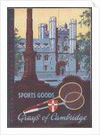 Gray's of Cambridge Sports equipment, 1946. Artist: Wilfred Fryer by Anonymous