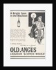 Old Angus Liqueur Scotch Whisky, 1920s. by Anonymous
