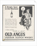 Old Angus Liqueur Scotch Whisky, 1920s. by Anonymous