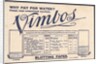 Vimbos Meat extract, 1890s. by Anonymous