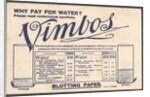 Vimbos Meat extract, 1890s. by Anonymous