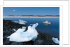 Full Moon and Iceberg, Repulse Bay, Nunavut Territory, Canada by Anonymous