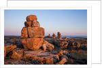 Stone Cairns in Arctic, Nunavut Territory, Canada by Anonymous