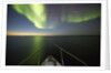 Northern Lights above Expedition Boat, Nunavut, Canada by Anonymous