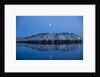 Moonrise over Marble Island, Nunavut Territory, Canada by Anonymous