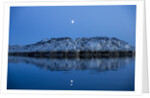 Moonrise over Marble Island, Nunavut Territory, Canada by Anonymous