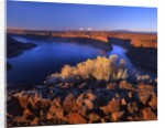 Lake Billy Chinook from Cove Palisades overlook at sunrise by Anonymous