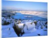 Lake Billy Chinook with blanket of snow by Anonymous