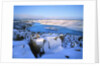Lake Billy Chinook with blanket of snow by Anonymous