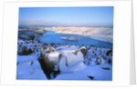 Lake Billy Chinook with blanket of snow by Anonymous