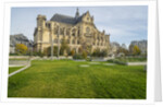Les Halles, Saint Eustache church by Anonymous