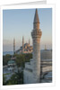 Firuz Aga mosque and Sultan Ahamet Camii (Blue Mosque) by Anonymous