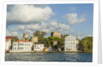 Beautiful houses along Bosporus by Anonymous