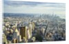 Manhattan skyline from above, New York City by Anonymous