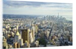 Manhattan skyline from above, New York City by Anonymous