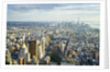 Manhattan skyline from above, New York City by Anonymous