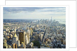 Manhattan skyline from above, New York City by Anonymous