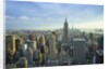 Manhattan skyline with the Empire State Building, New York City by Anonymous