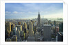 Manhattan skyline with the Empire State Building, New York City by Anonymous