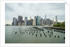 Lower Manhattan skyline, New York City by Anonymous