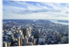 Manhattan skyline from above, New York City by Anonymous
