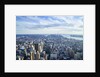 Manhattan skyline from above, New York City by Anonymous
