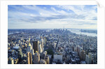 Manhattan skyline from above, New York City by Anonymous