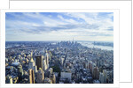 Manhattan skyline from above, New York City by Anonymous