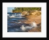 Small waterfall along the edge of Miner's beach at Lake Superior in Pictured Rocks National Seashore by Anonymous