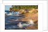 Small waterfall along the edge of Miner's beach at Lake Superior in Pictured Rocks National Seashore by Anonymous